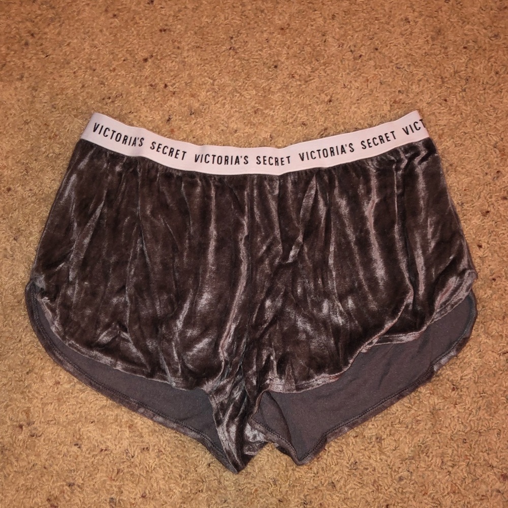 Victoria Secret Velvet Sleep Shorts